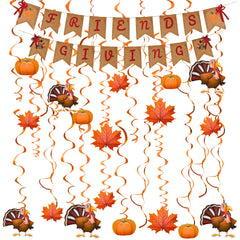 Friendsgiving Garland Decoration Set