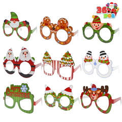 Christmas Glass Frames Party Favors (36 Pcs)