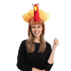 2-Pack Silly Thanksgiving Turkey Hat