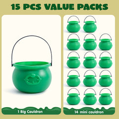 St. Patrick's Day Cauldron Kettles (1+14)