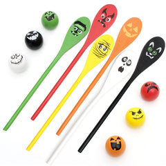 Egg and Spoon Race Game Set of 6