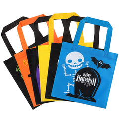 32-Pack Halloween Non-Woven Colorful Tote Gift Bags