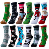 12 Pairs Winter Cotton Socks
