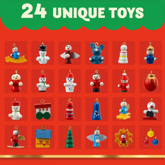 Tabletop Wooden Christmas Tree Advent Calendar