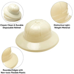 Jungle Theme Animals Explorer Party Hat, 24 Pcs