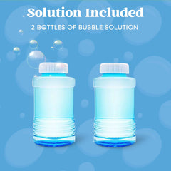 SLOOSH Orange Dinosaur Bubble Machine