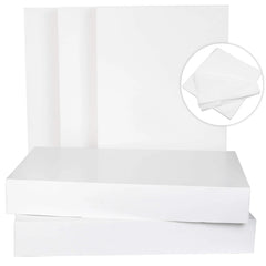 12 White Cardboard Gift Boxes