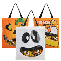 22.5" See-Through Grocery Bags, 3-Pack