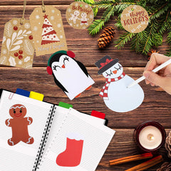 24 Pack Christmas Character Notepads
