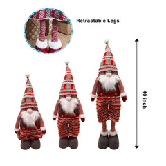 Tall Knitting Gnome Couple, 40 Inches