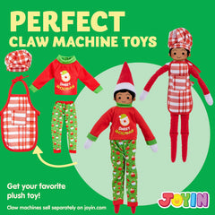 4-Pack Christmas Elf Doll Accessories