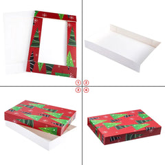 12 Pack Shirt Wrap Boxes with Lid and Base
