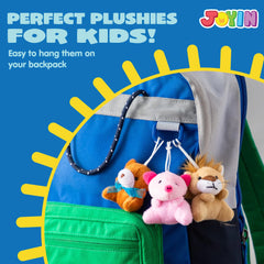 36-Piece Mini Plush Animal Toy Set (2.5 to 3 Inches, No Egg Shells)