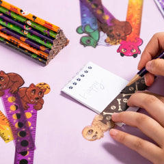 Halloween Pencil & Ruler Set - 96 Pieces