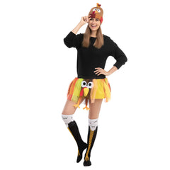 2-Piece Thanksgiving Pom-Pom Beanie Hats