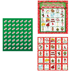 Christmas Bingo (Red) - 28 Pcs