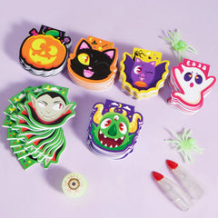 Halloween Spooky Characters Mini Notepad Set (60 Pack)