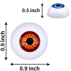 24 Pcs Halloween Scary Realistic Eyes