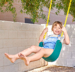 TURFEE Green Swing Seat with 66-Inch Chain