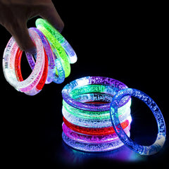 28 Glow Stick Bracelets with Valentine's Day Cards for Kids Party Favors