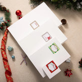 Assorted Size White Gift Boxes with Tags