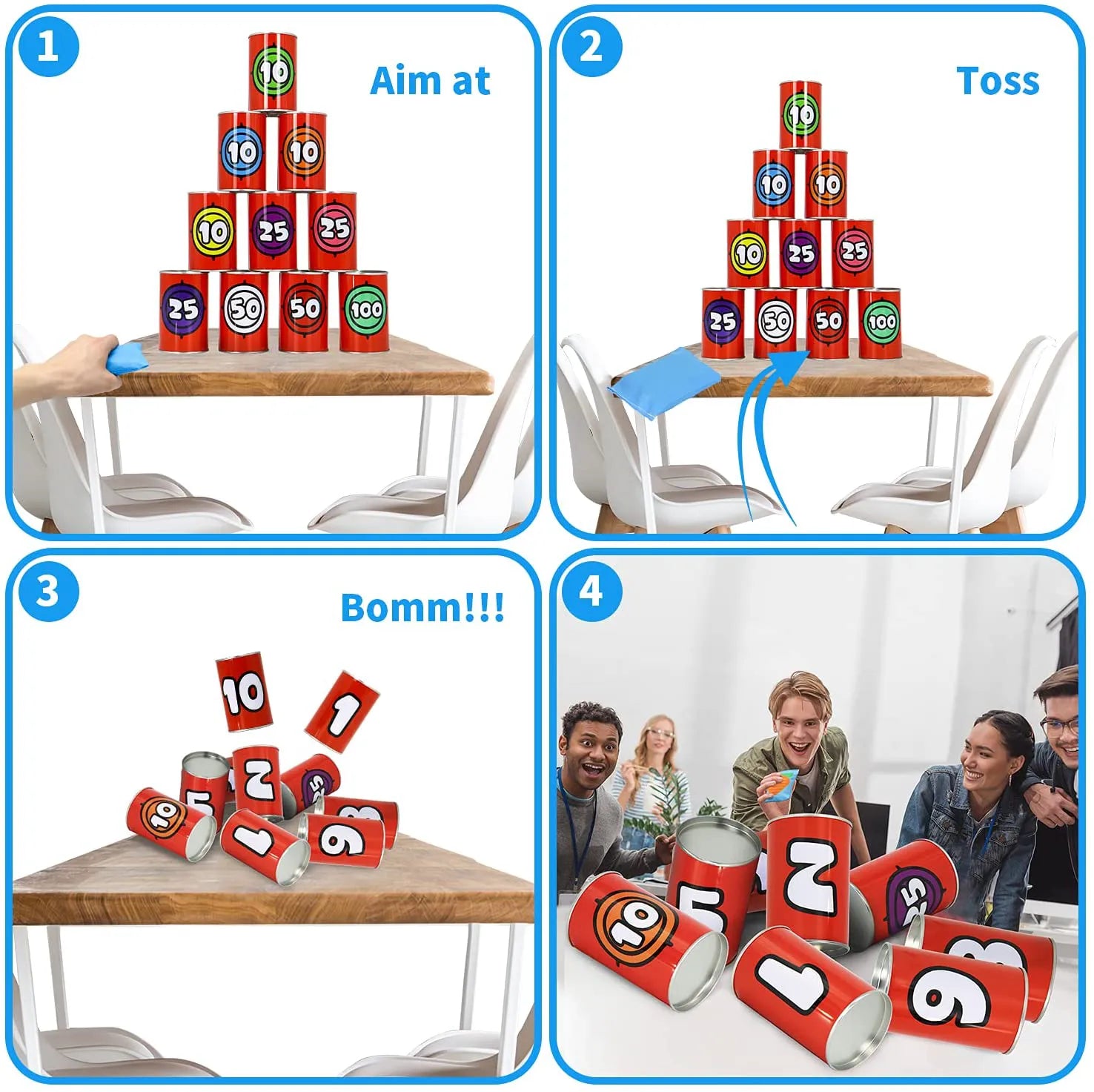 Carnival Bean Bag Toss Game