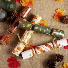 12 Pack Thanksgiving Party Favors - No Snap, No Popping, with Random Gifts