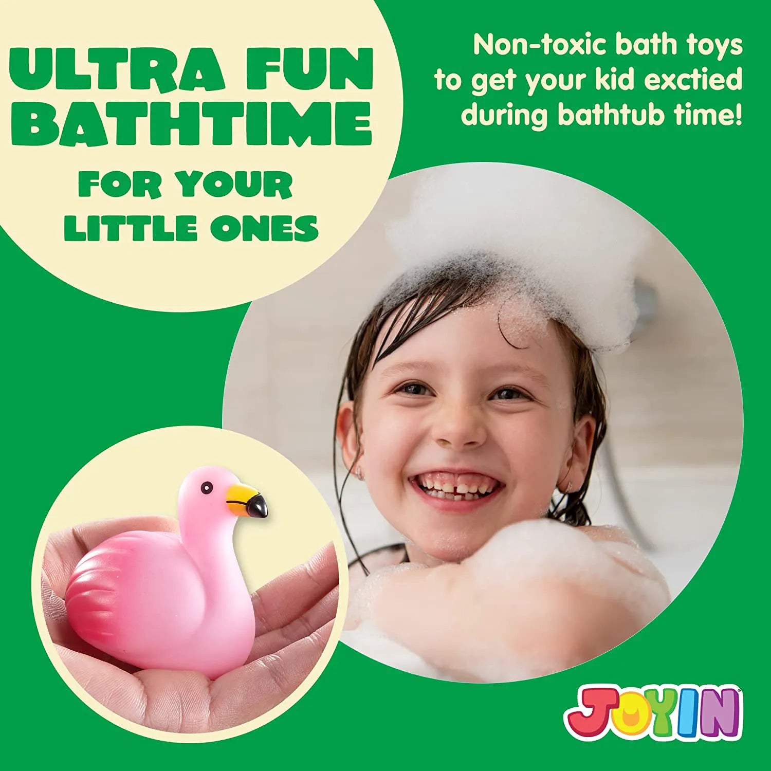 12 Packs Light-Up Bath Toys