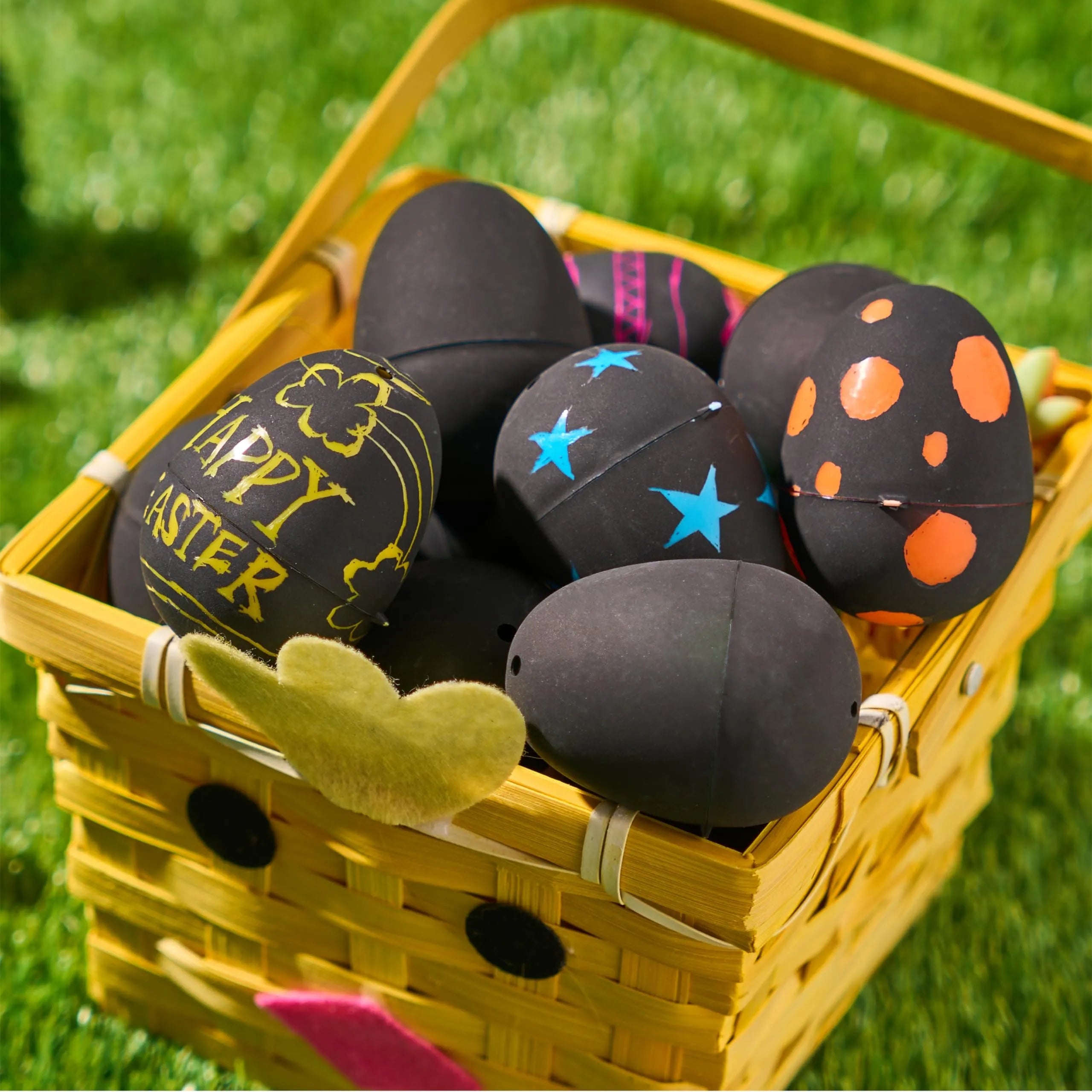 12 Pack 2.3 Inch Easter Plastic Eggs with Scratchable Surface, Empty and Fillable