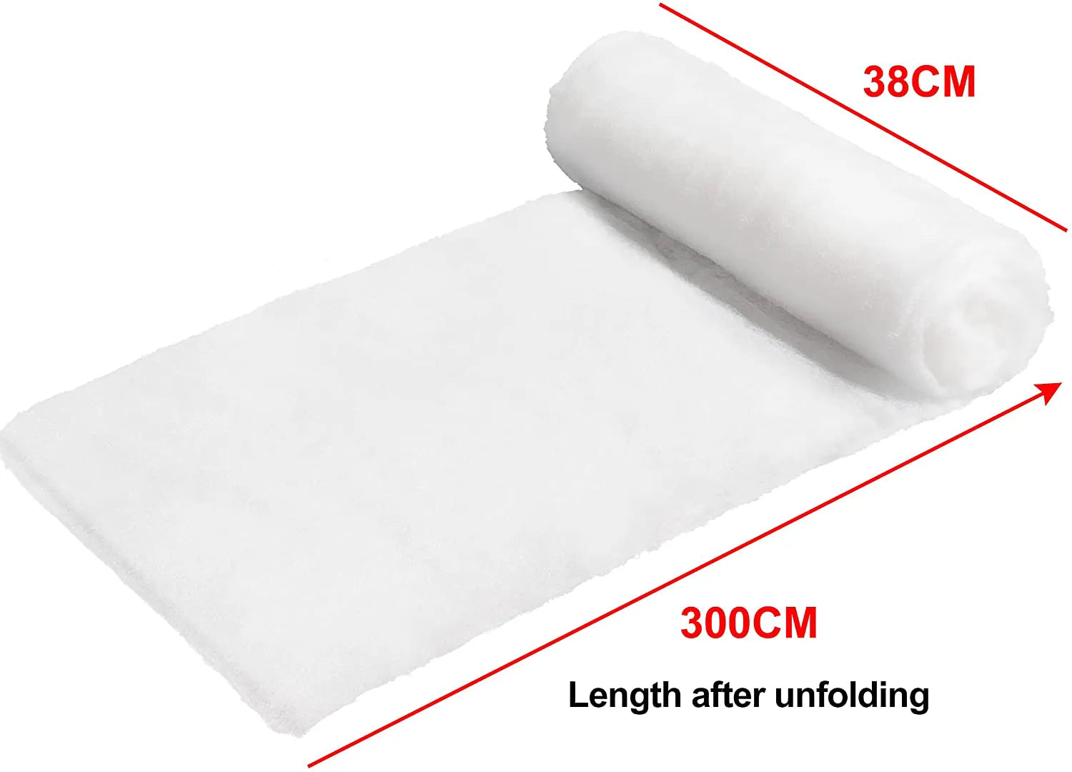 Christmas Snow Blanket Roll