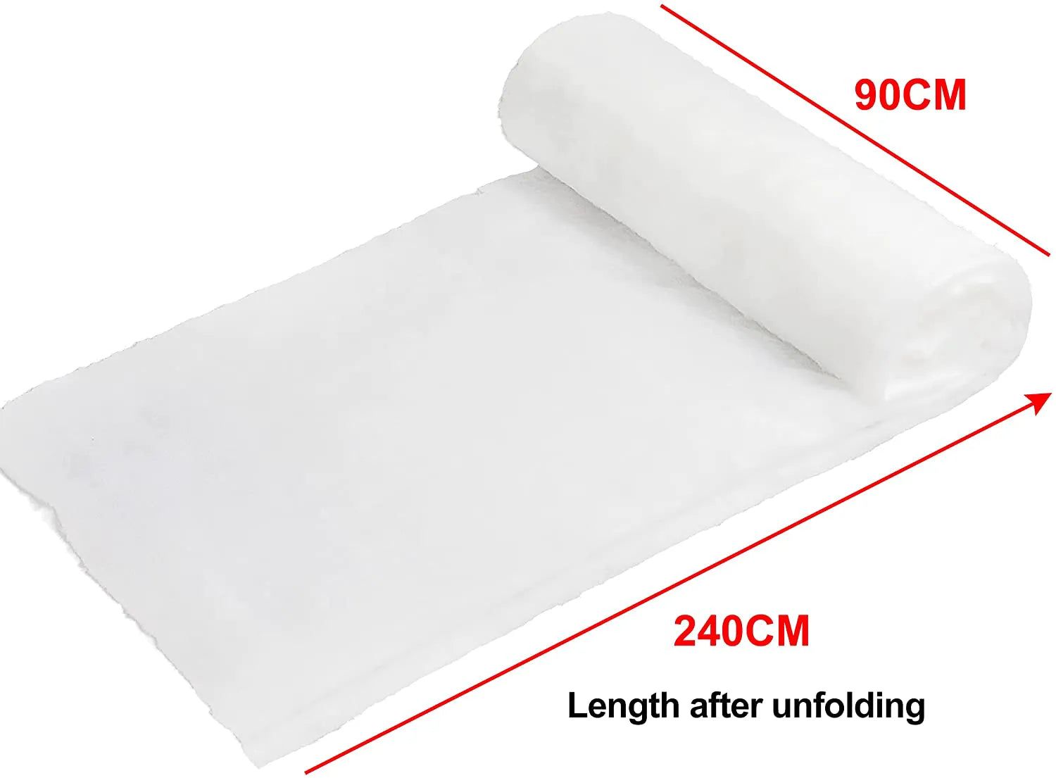 Christmas Snow Blanket Roll, 3 Pack