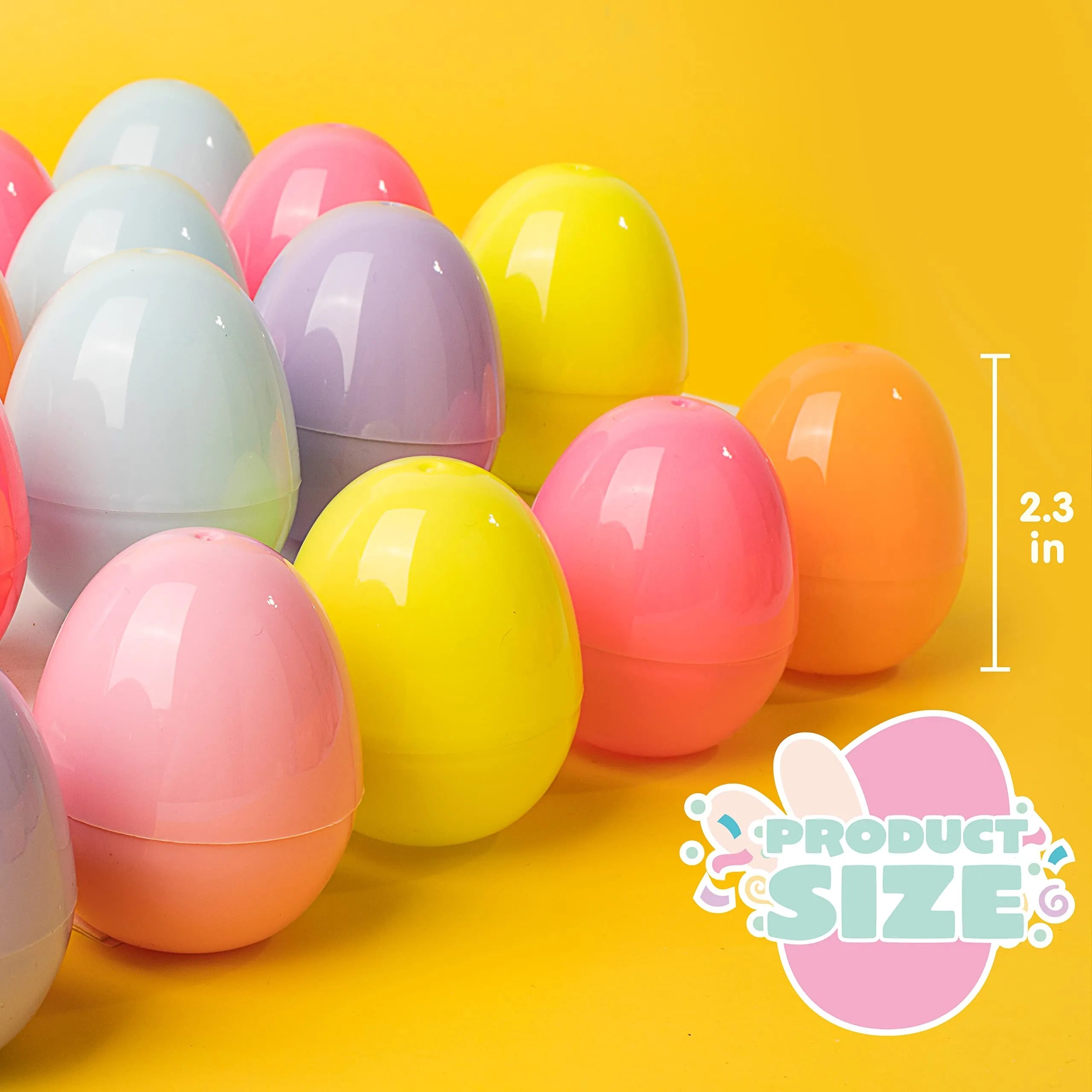 144 Pastel Easter Egg Shells (2.3 Inches)