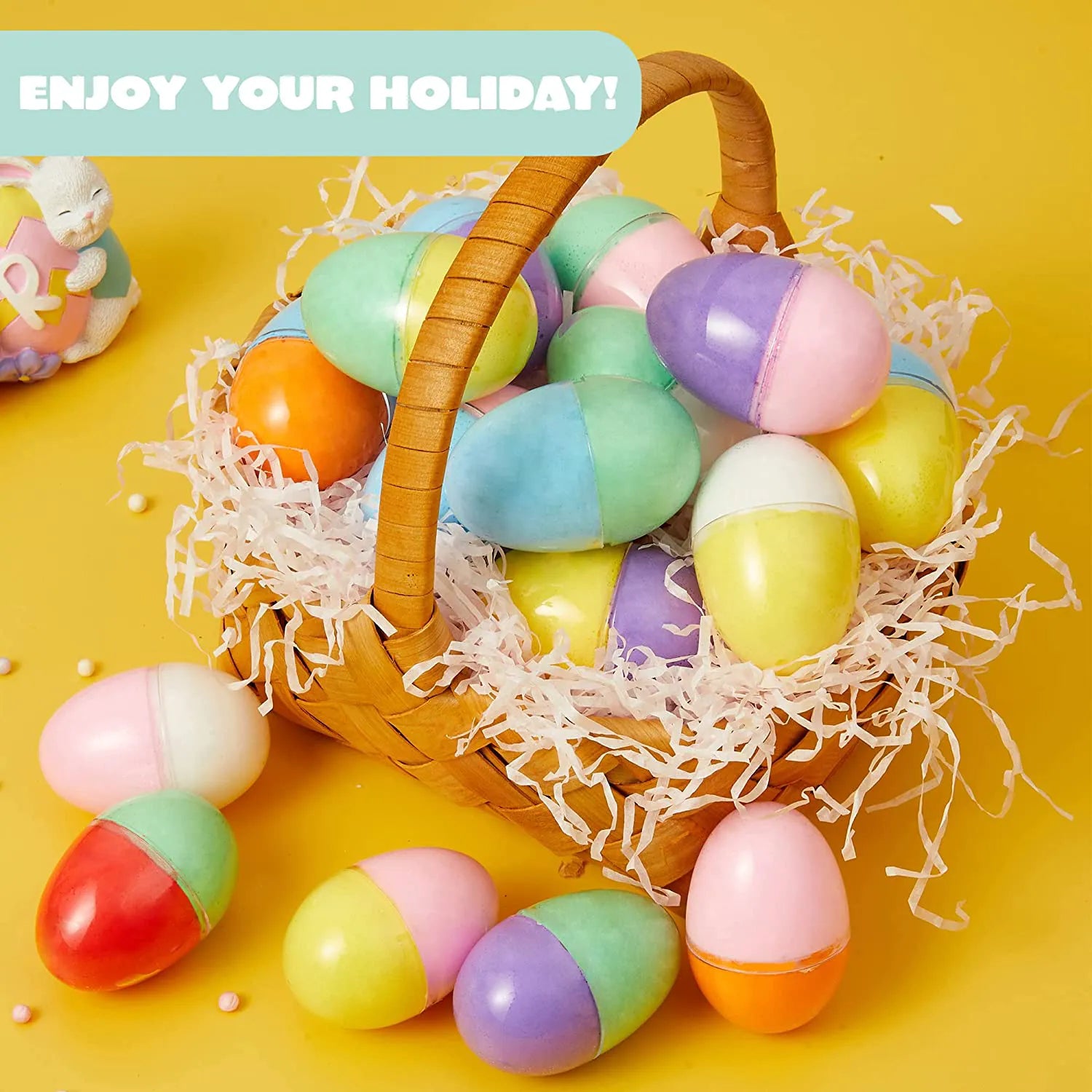18 Prefilled Easter Eggs with Butter Slime