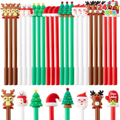 24-Pack Christmas Fun Pens