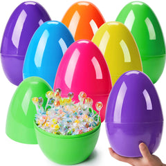 8 Pack 10-Inch Jumbo Fillable Easter Eggs for Egg Hunts
