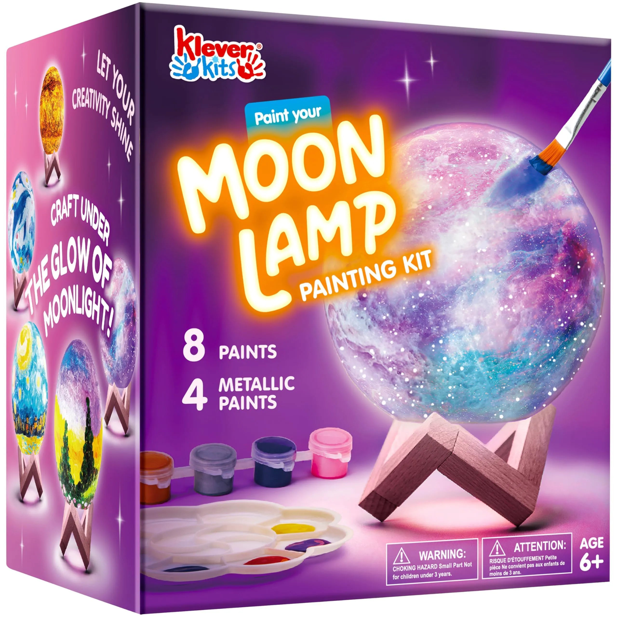 DIY 3D Moon Night Light Kit - Galaxy Lamp Arts and Crafts