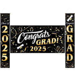 Class of 2025 Graduation Decorations (3-Pack)