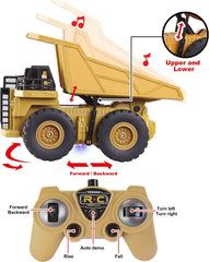 2-in-1 Remote Control Construction Vehicles, 2 Pack