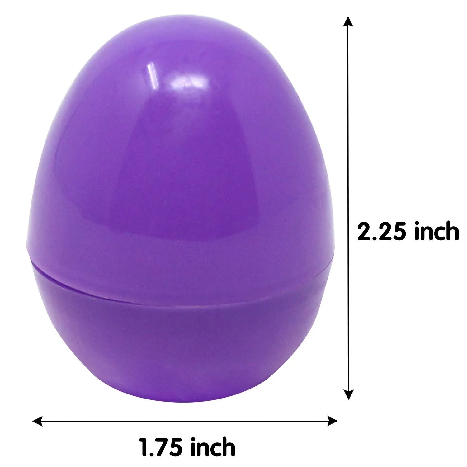 120Pcs Toys and Stickers Prefilled Easter Eggs 2.25in