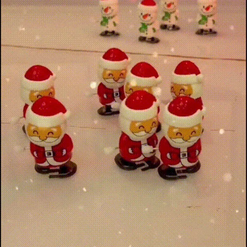 24 Pack Christmas Wind Up Toys - Festive Decorations and Gifts