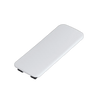 shiny white