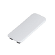 shiny white