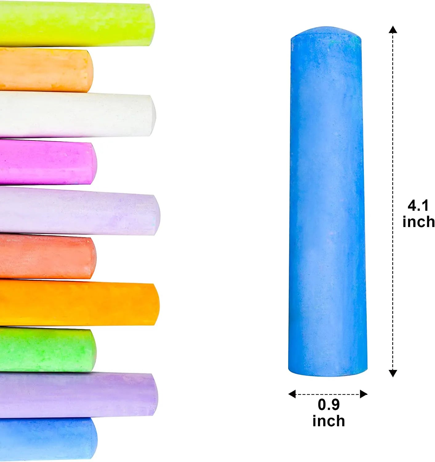 20 Colors Chalk Set, 180 Pieces