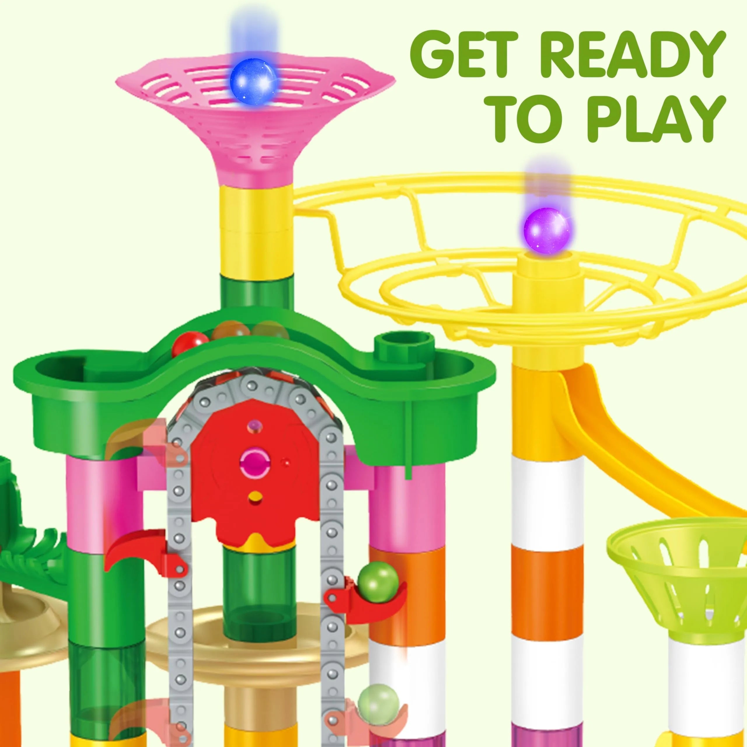 236-Piece STEM Building Blocks Toy Set with Motorized Elevator
