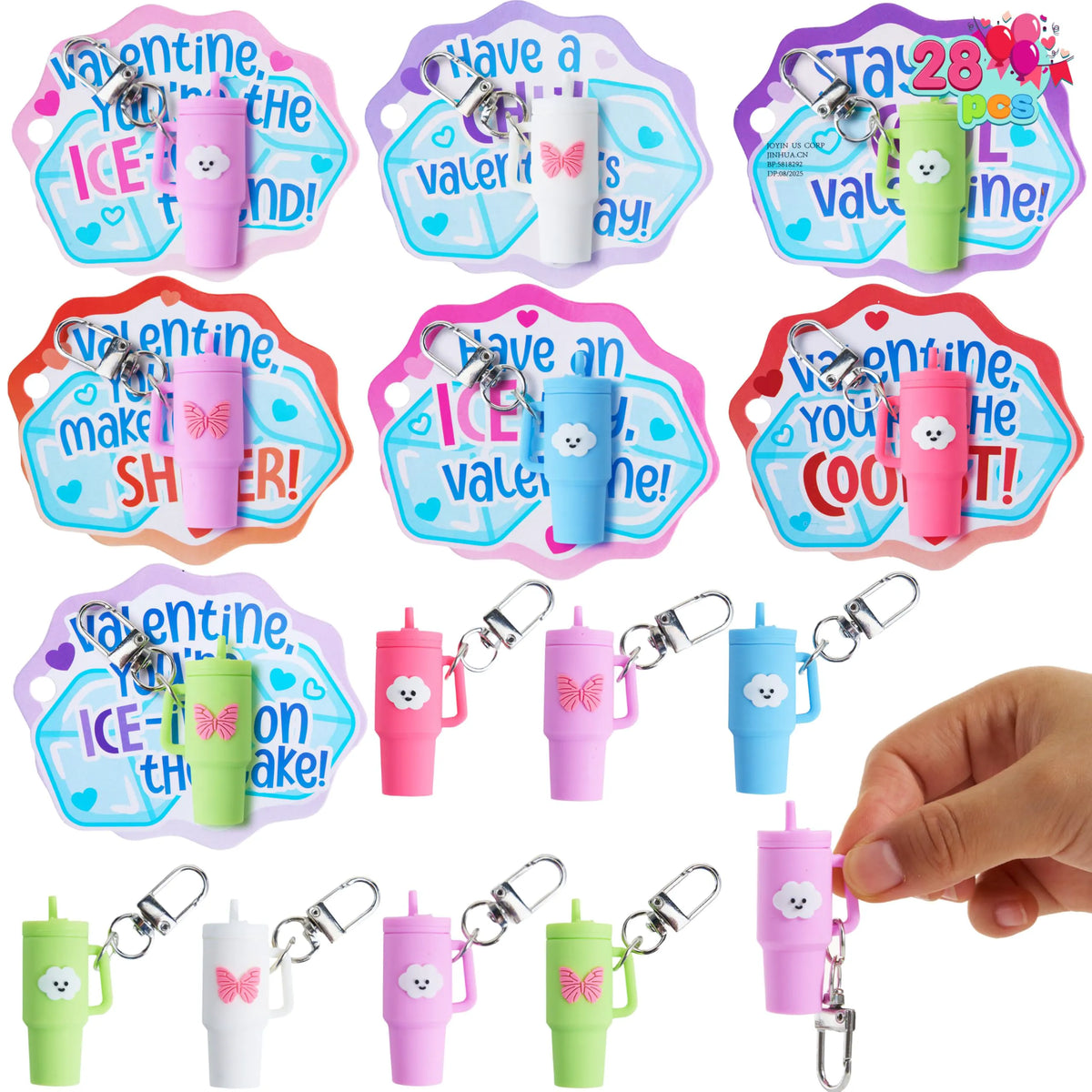 24PCS Valentines Day Candy Bracelets