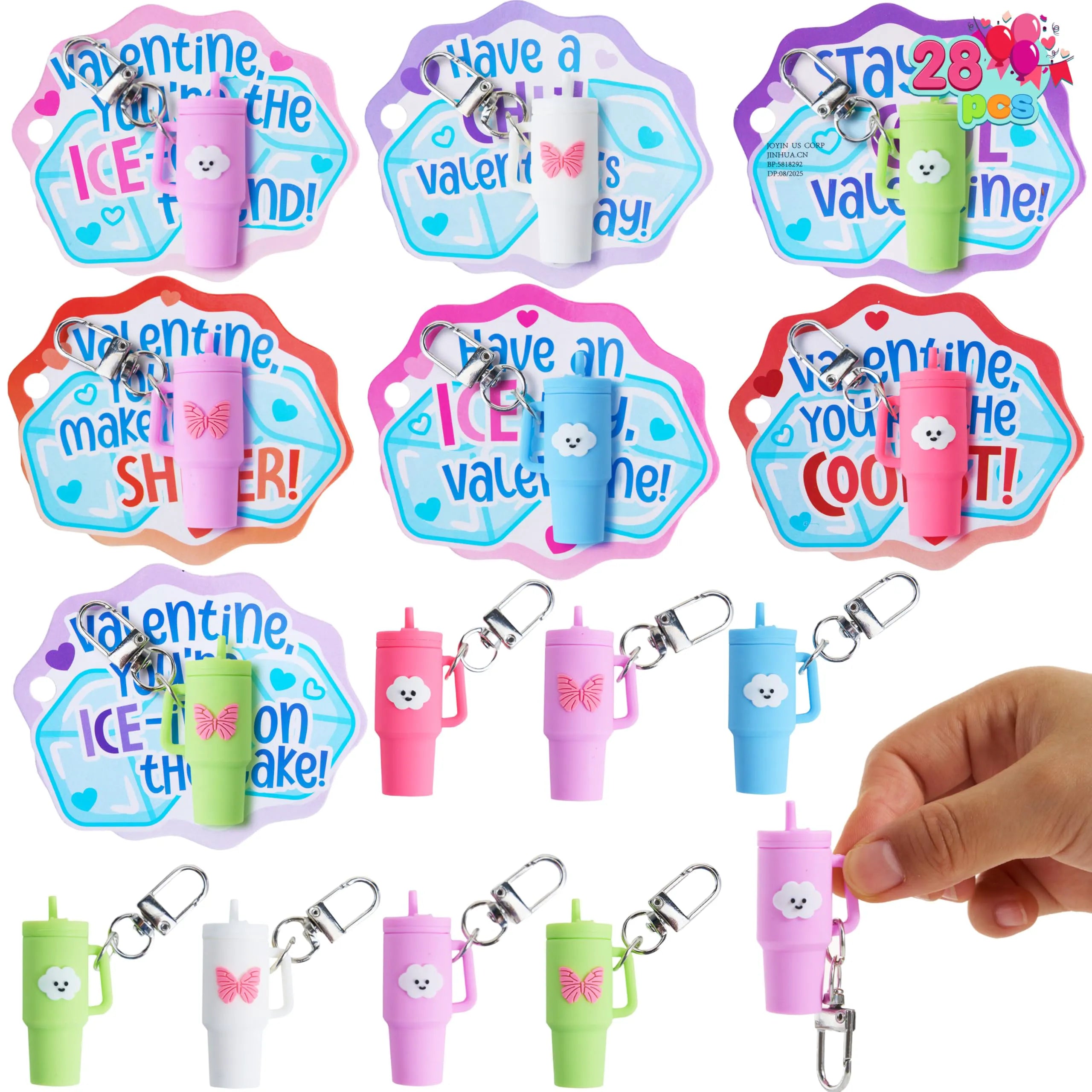 24PCS Valentines Day Candy Bracelets
