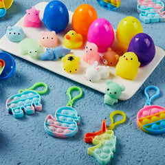 24 Assorted Prefilled Easter Eggs (2.36 in)
