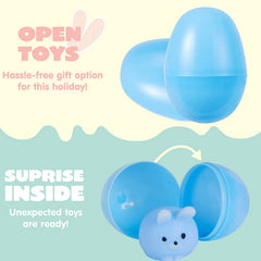 24-Pack Easter Eggs with Mochi Squishy Toys