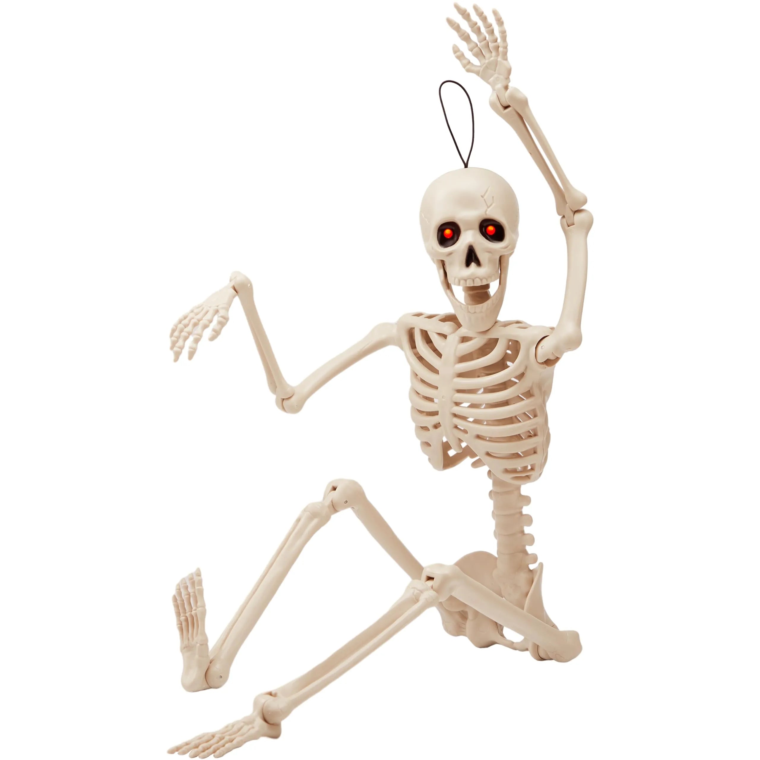 24-Inch Halloween Skeleton Full Body Human Plastic Bones