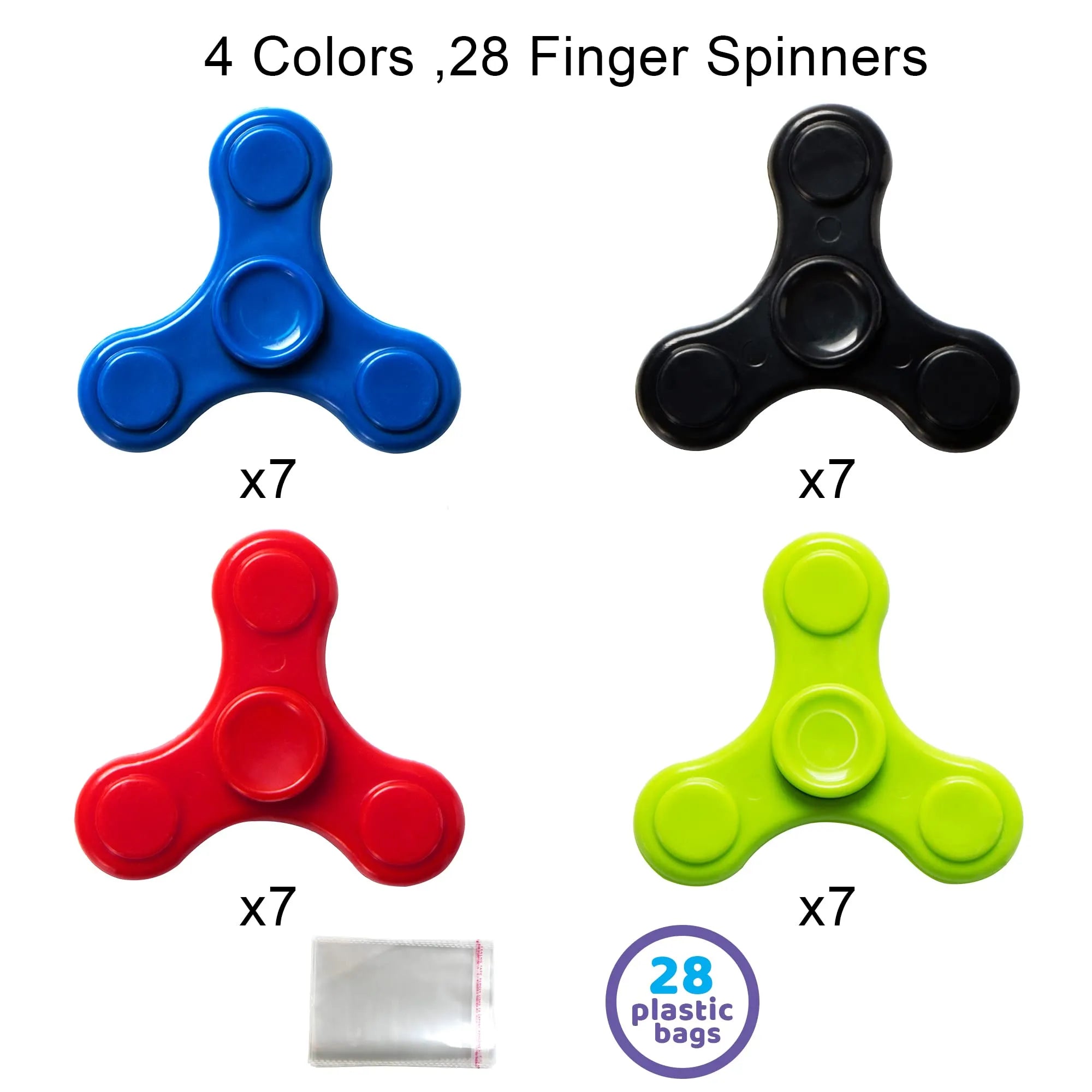28-Pack Valentine's Day Spinner Cards for Kids Classroom Exchange Gifts
